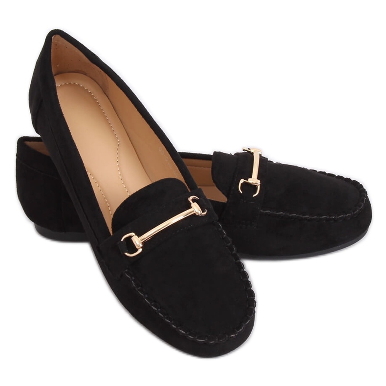 Mocasines de mujer negros 99-01A Negro