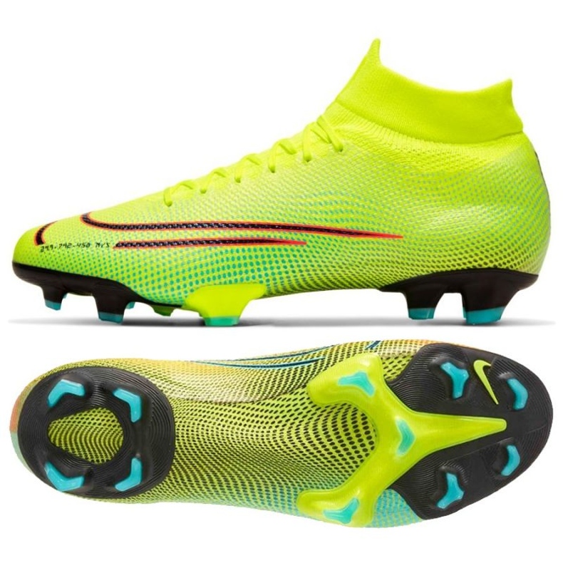Zapatos de fútbol Nike Mercurial Superfly 7 Pro Mds Fg M BQ5483-703 amarillo amarillo