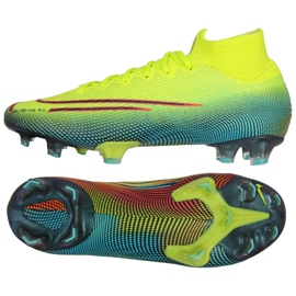Zapatillas de fútbol Nike Mercurial Superfly 7 Elite Mds Fg M BQ5469-703 amarillo multicolor