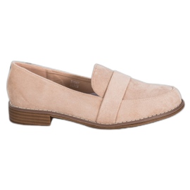 Seastar Zapatos de gamuza sin cordones marrón