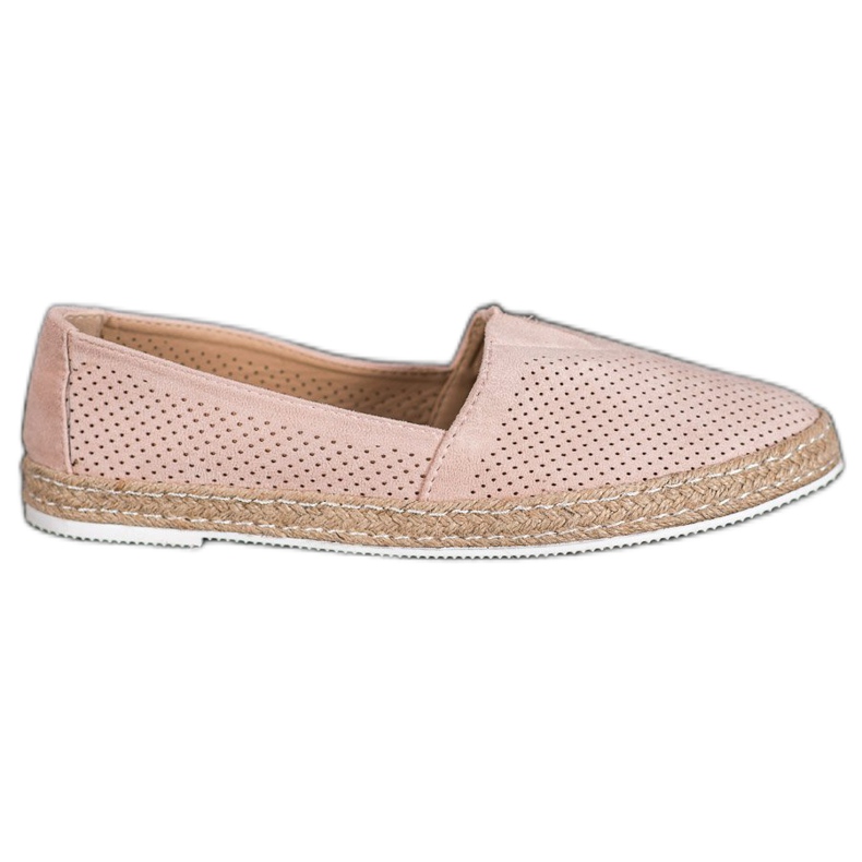 SHELOVET Slipons casuales rosado