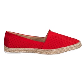 SHELOVET Slipons casuales rojo