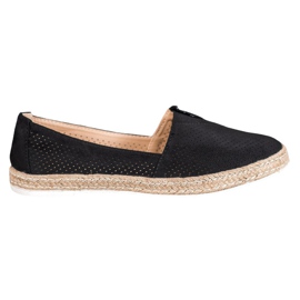SHELOVET Slipons casuales negro