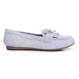 BUGO Mocasines mujer ante azul 77-202 multicolor
