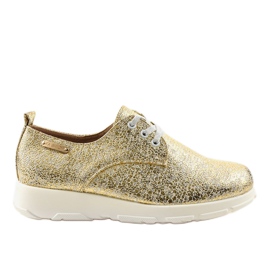 Zapatos clásicos dorados XC673-4