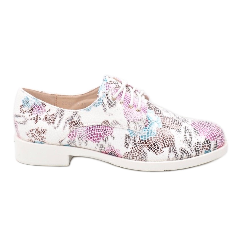 Zapatos de jazz clásicos dorados florales ZG629-3 multicolor Zapatos de jazz clásicos dorados florales ZG629-3 multicolor