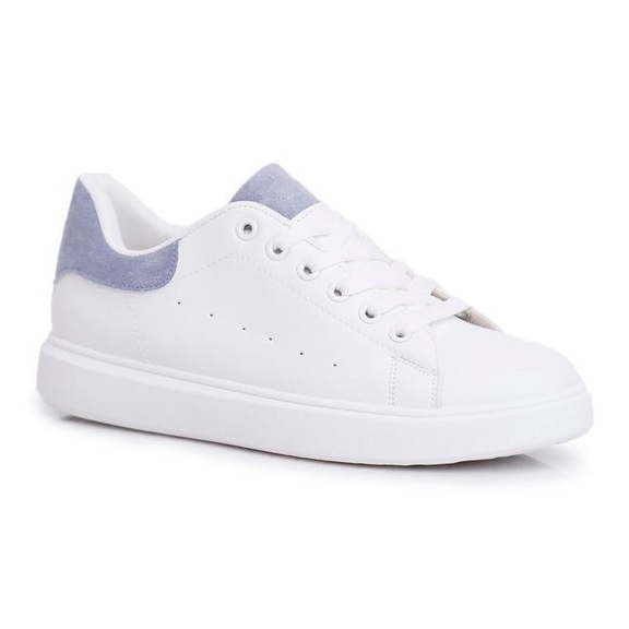 SEA Zapatillas deportivas blancas LA85 blanco azul