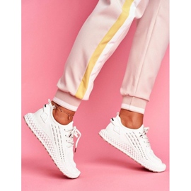SEA Zapatillas mujer blancas deportivas ligeras JH-10 Blancas blanco