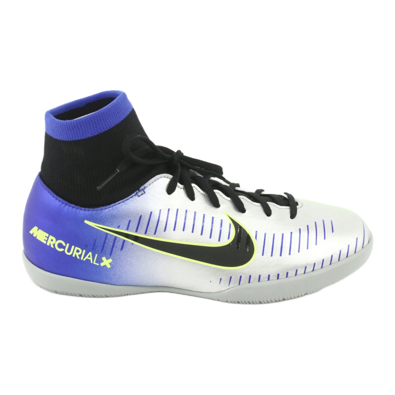 Zapatos de interior Nike Mercurial Victory 6 Df Njr Ic Jr 921491-407 plata