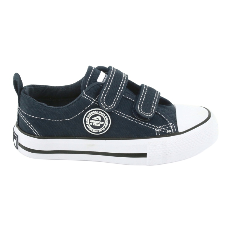 Zapatillas con velcro azul marino LH35 de American Club