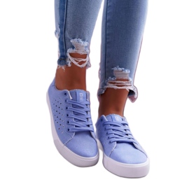 Zapatillas de mujer Blue Big Star DD274047 azul