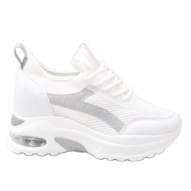 Zapatillas deportivas blancas con sistema AB5722 blanco gris