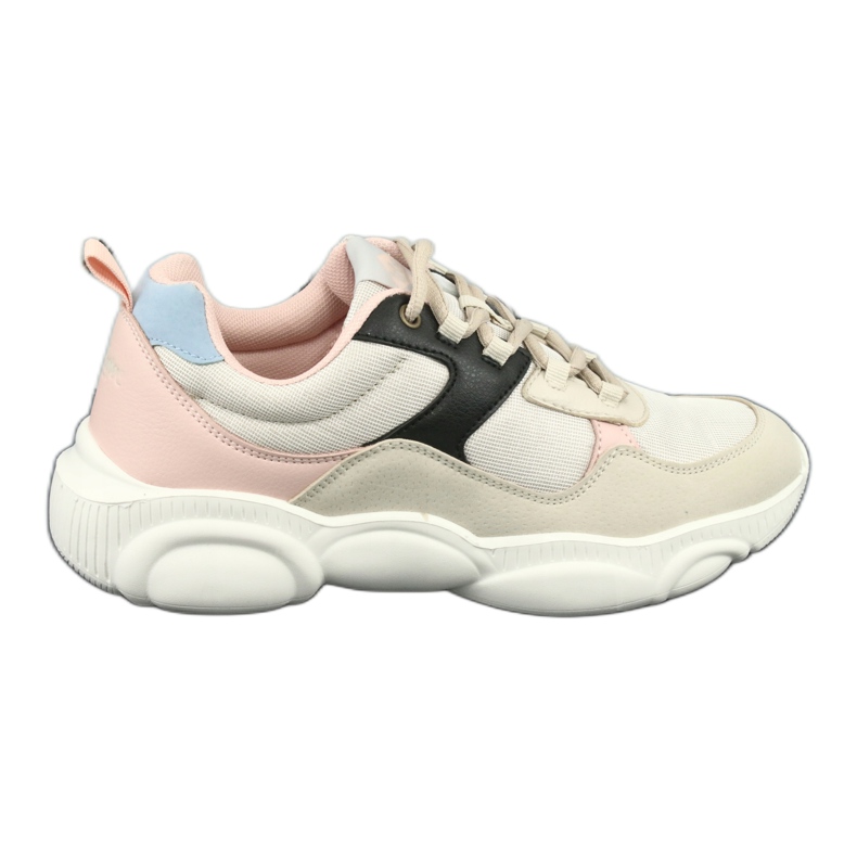 Zapatillas Deportivas Mujer Lee Cooper 1275 beige/rosa