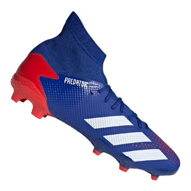 Botas de fútbol adidas Predator 20.3 Fg M EG0964 multicolor azul Botas de fútbol adidas Predator 20.3 Fg M EG0964 multicolor azul