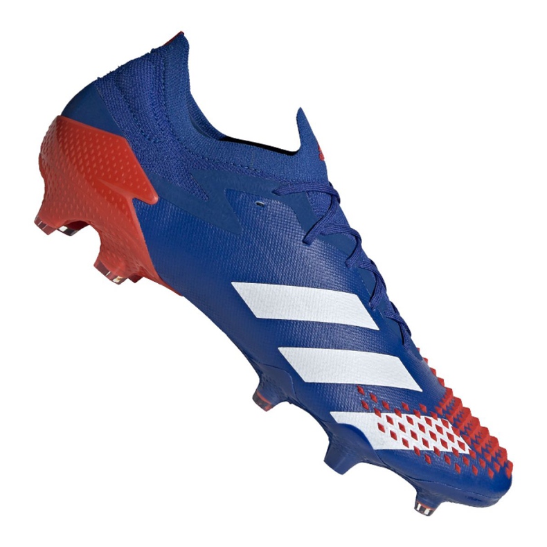 Botas de fútbol adidas Predator 20.1 Low Fg M FV3549 multicolor azul Botas de fútbol adidas Predator 20.1 Low Fg M FV3549 multicolor azul
