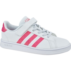 Zapatillas Adidas Grand Court K Jr EG3811 blanco