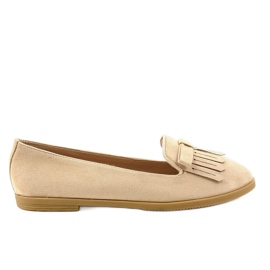 Mocasines lordsy beige de ante ecológico 2358