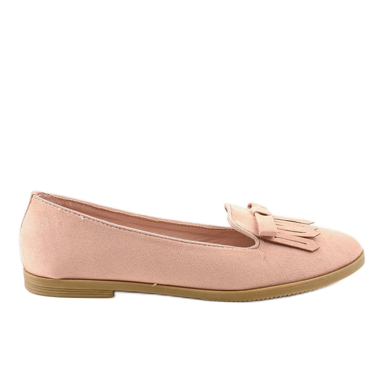 Mocasines Lordsy de ante ecológico rosa 2358 rosado