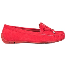 Seastar Mocasines clásicos con lazo rojo