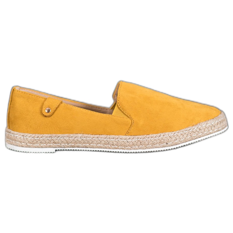 SHELOVET Alpargatas Amarillas Clásicas amarillo