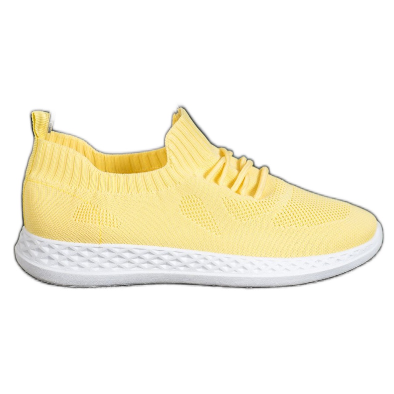 SHELOVET Calzado deportivo ligero amarillo
