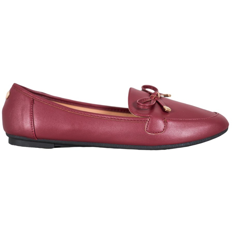Clowse Elegantes bailarinas burdeos rojo