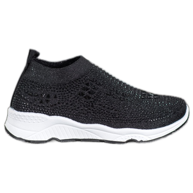 SUPER COOL Zapatos negros con cristales