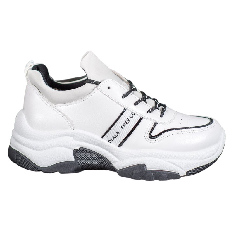 SHELOVET Zapatos deportivos blancos