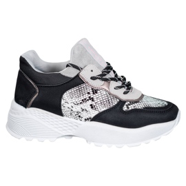 Elegantes zapatillas MCKEYLOR negro