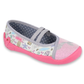 Calzado infantil befado 116X265 rosado gris multicolor Calzado infantil befado 116X265 rosado gris multicolor