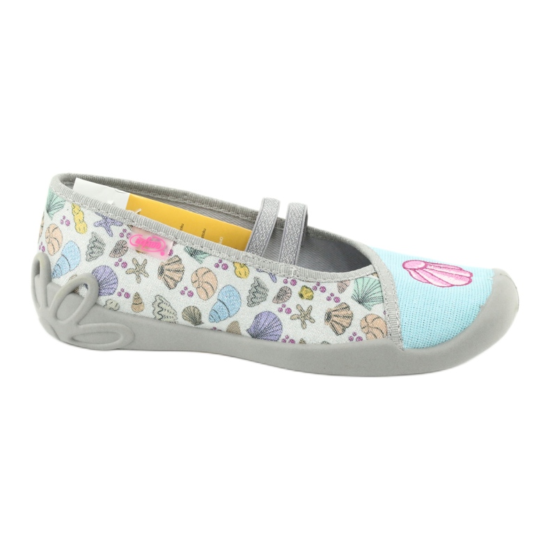 Calzado infantil befado 116Y271 azul gris multicolor