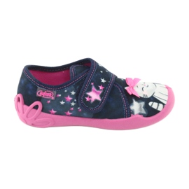 Calzado infantil befado 122X003 azul marino rosado