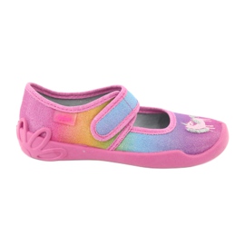 Calzado infantil befado 123X048 rosado multicolor