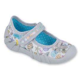 Calzado infantil befado 109P196 gris multicolor