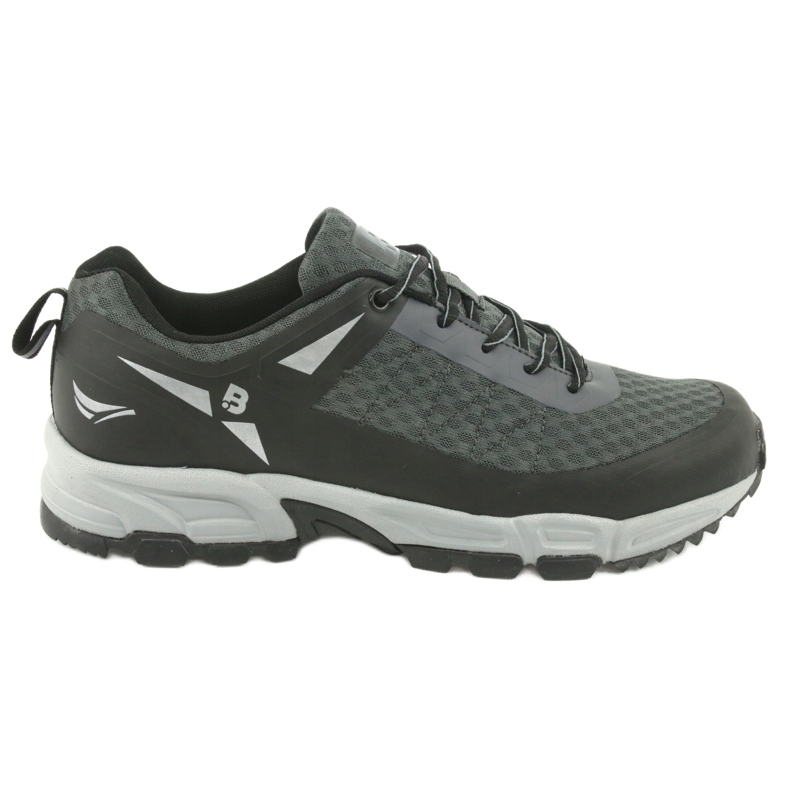 Calzado deportivo de trekking McBraun 20MN37-1760 negro gris