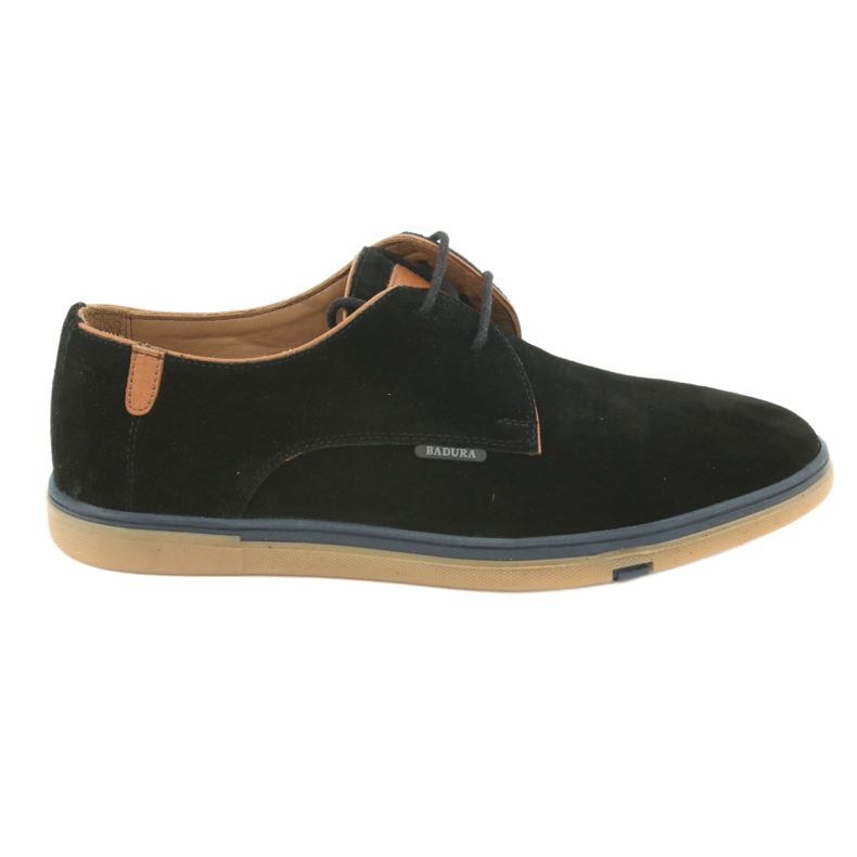 Zapatillas hombre negras Badura 3763 marrón negro