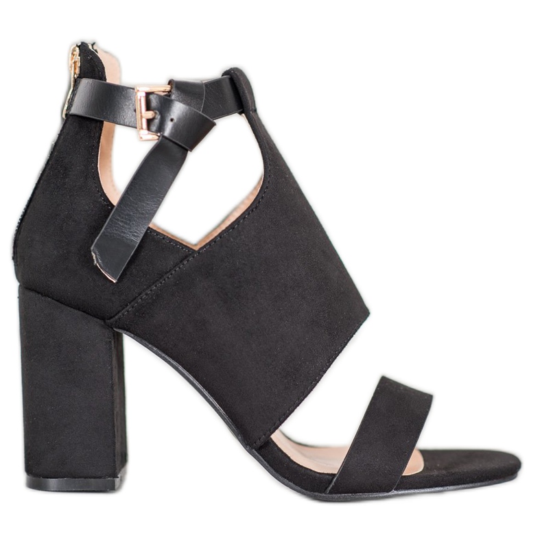 Sandalias VINCEZA de moda negro