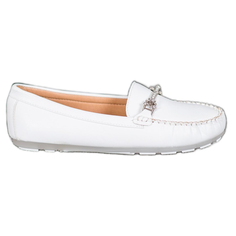 Fama Mocasines Con Circonita blanco