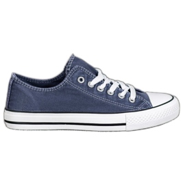 McKey Zapatillas de deporte textiles con estilo azul marino