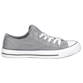 McKey Zapatillas de deporte textiles con estilo gris McKey Zapatillas de deporte textiles con estilo gris