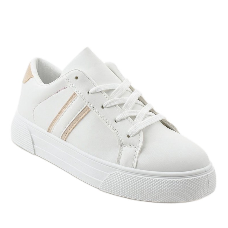 Zapatillas clásicas CC-20 blancas blanco dorado