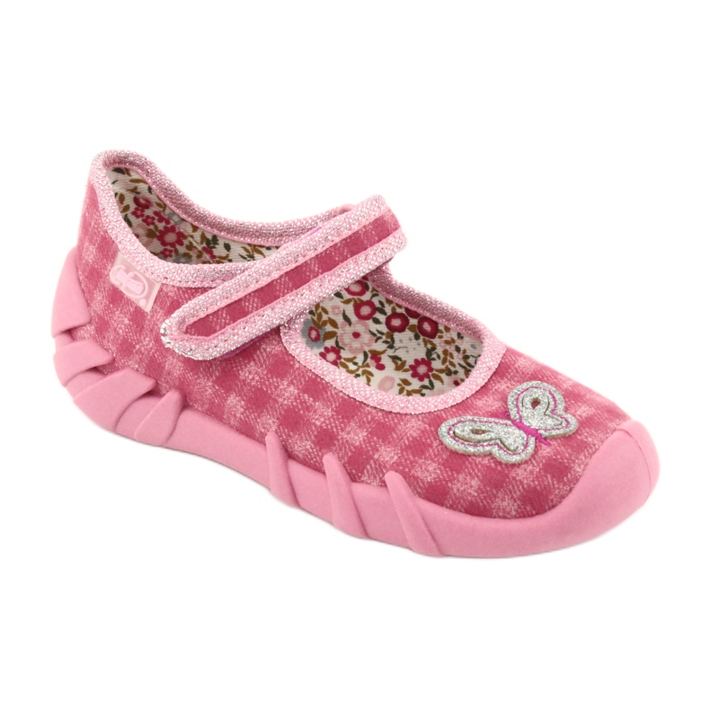 Calzado infantil befado 109P187 rosado gris