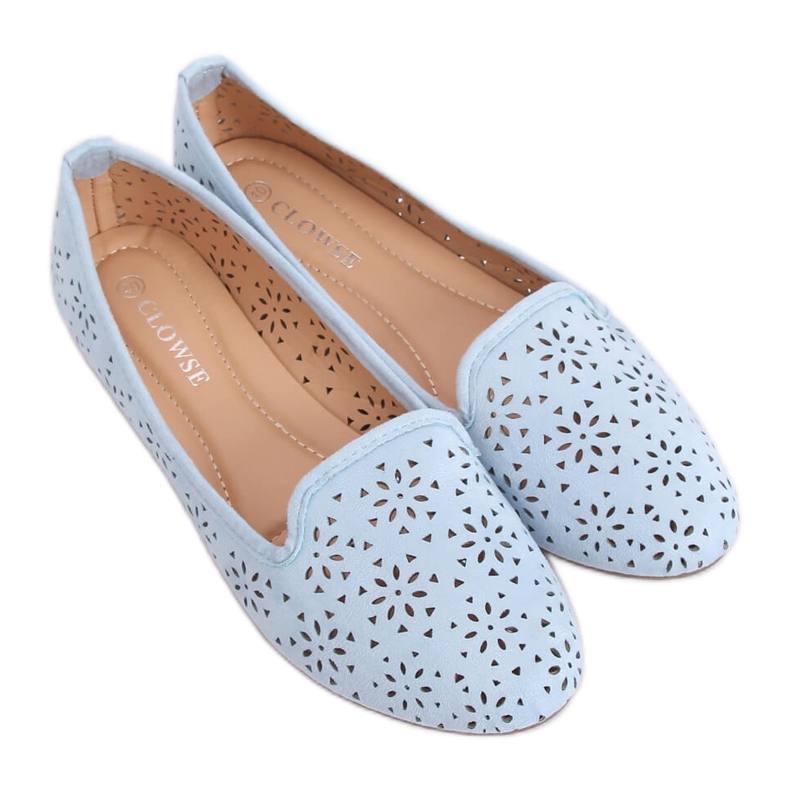 Señores calados azul 9F126 Azul Señores calados azul 9F126 Azul