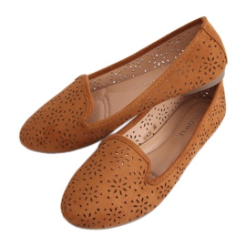 Lordsy camello calado 9F126 Camel marrón