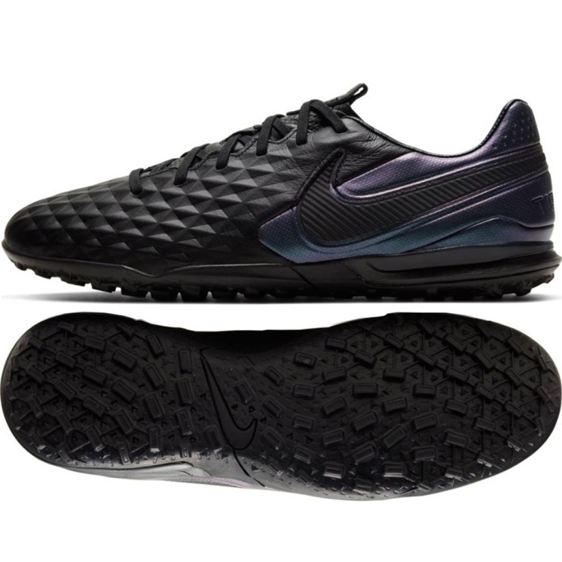 Botas de fútbol Nike Tiempo Legend 8 Pro Tf M AT6136-010 negro negro