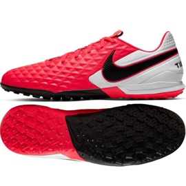 Zapatos de fútbol Nike Tiempo Legend 8 Pro Tf M AT6136-606 multicolor rojo Zapatos de fútbol Nike Tiempo Legend 8 Pro Tf M AT6136-606 multicolor rojo