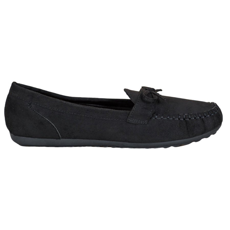 SHELOVET Mocasines casuales con lazo negro amarillo