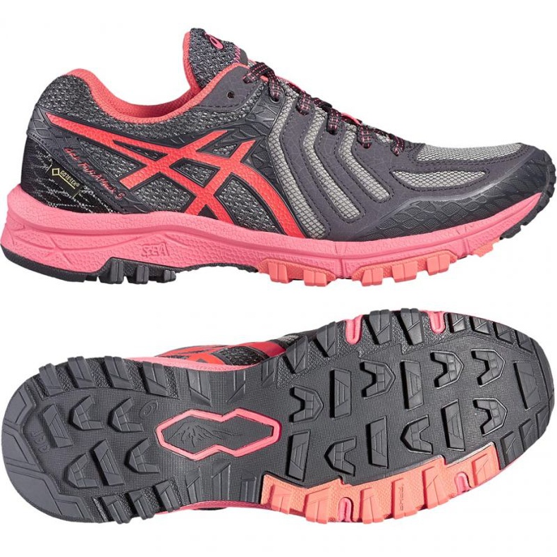 Zapatillas Asics Gl Fuji Attack W 5GTX T681N-9520 gris Zapatillas Asics Gl Fuji Attack W 5GTX T681N-9520 gris