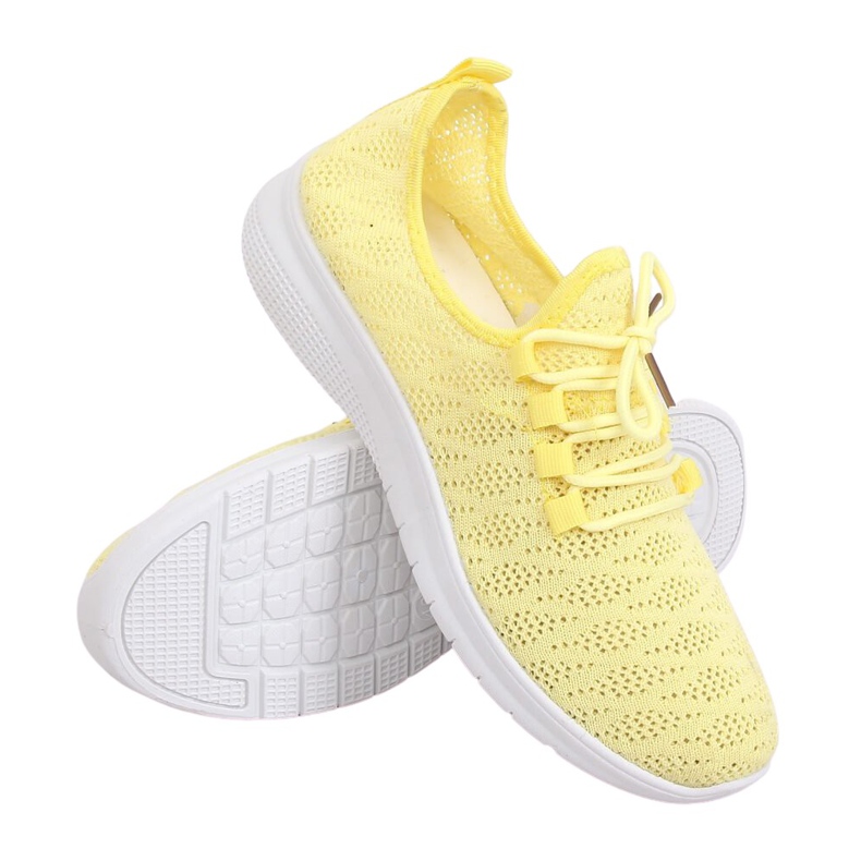 Amarillo BB76 Zapatillas deportivas amarillas