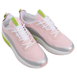 Zapatillas deportivas de mujer rosa YK106 GRIS / ROSA rosado Zapatillas deportivas de mujer rosa YK106 GRIS / ROSA rosado